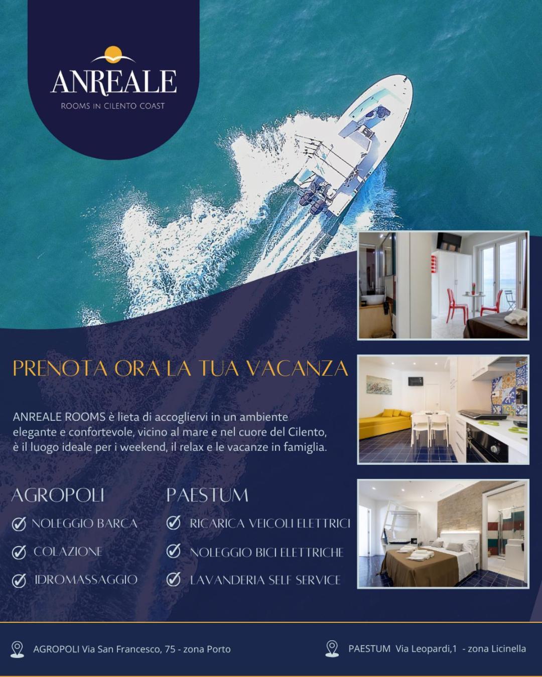Anreale Rooms Paestum Zewnętrze zdjęcie